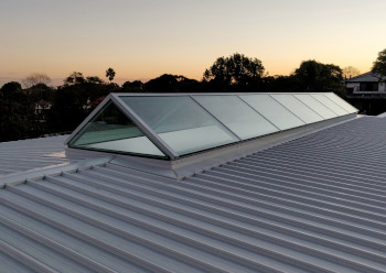 Ridge Light Glass Roof