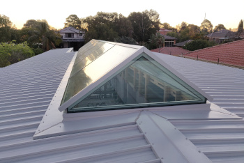 Ridge Light Glass Roof